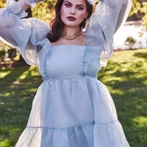 Organza Mini Dress